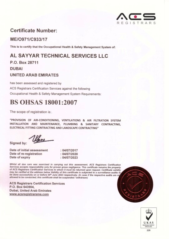 BS OHSAS 18001:2007